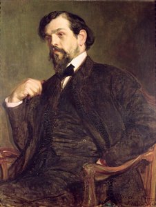 Retrato de Claude Debussy (1862-1918) 1902